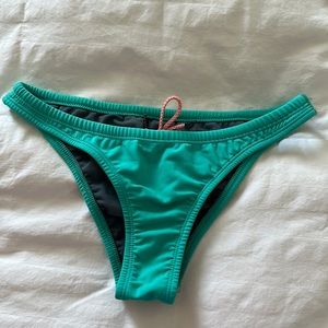 Jolyn teal bikini bottom